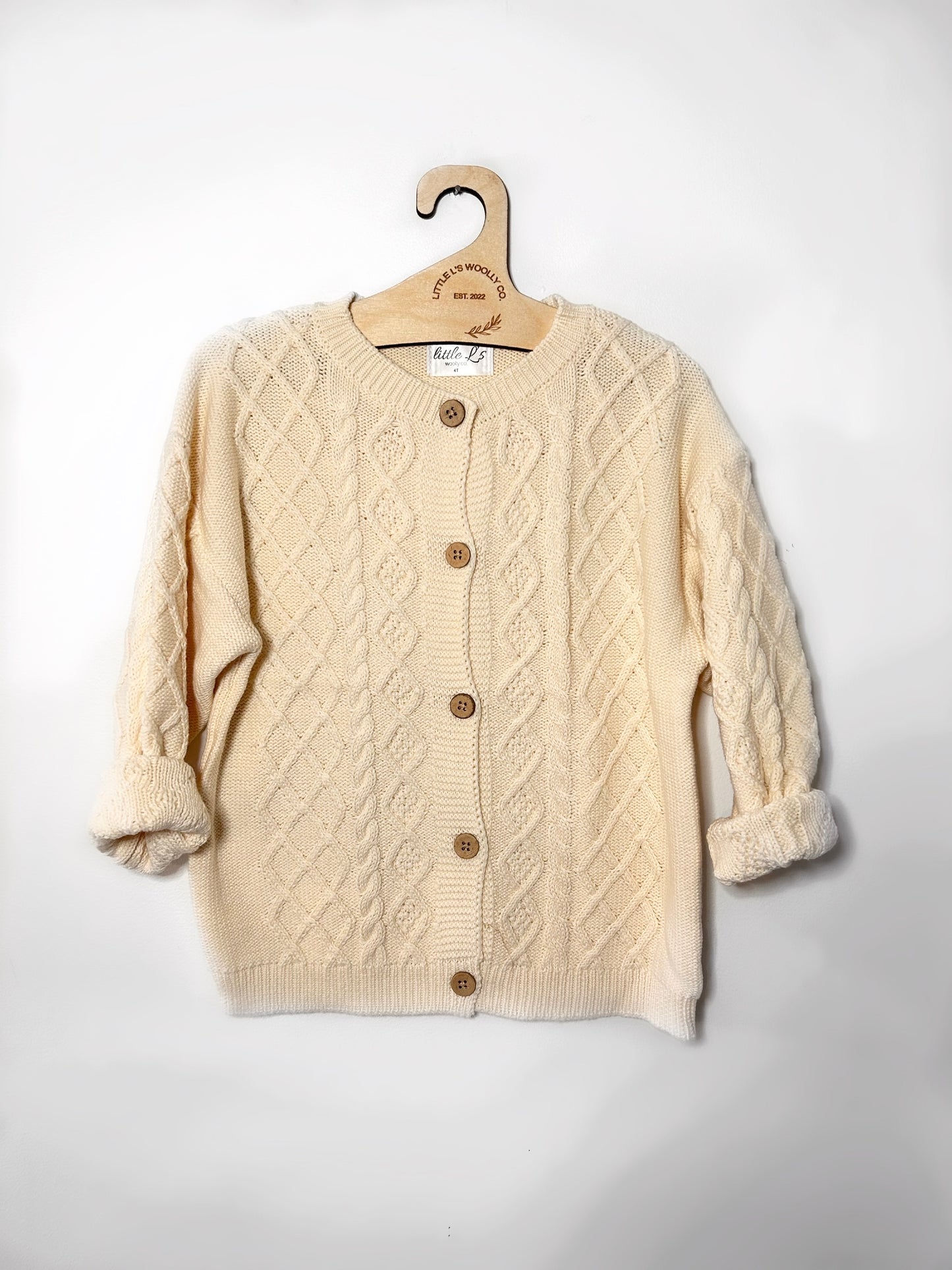 french vanilla cardigan