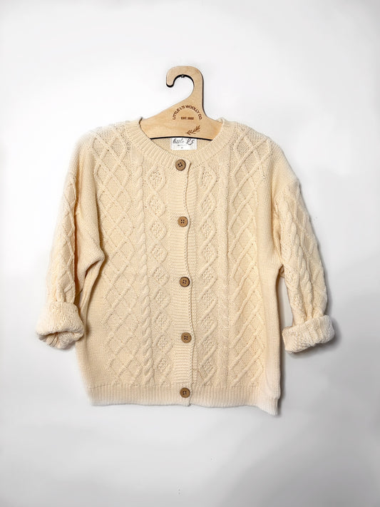 french vanilla cardigan