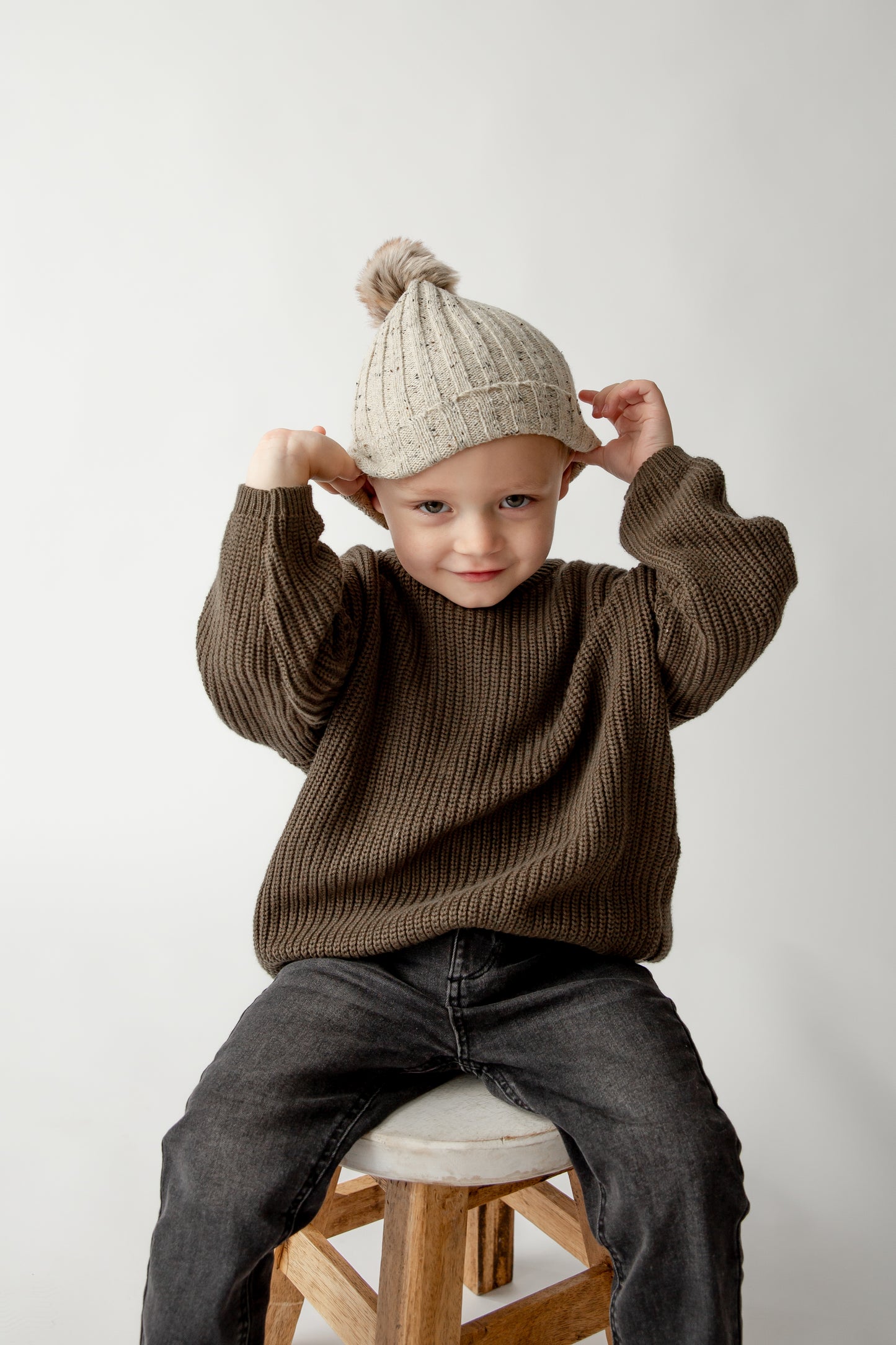 woolly warm winter hat