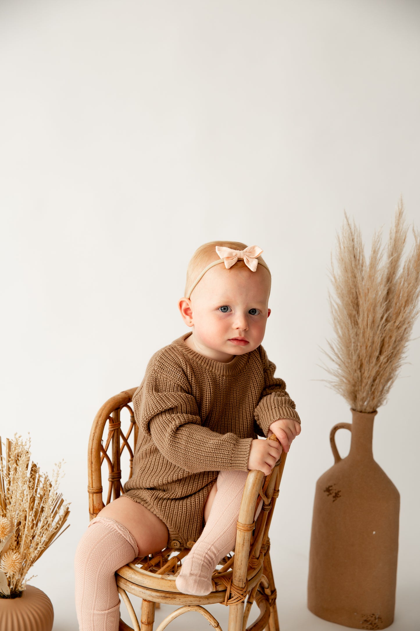 mocha woolly onesie