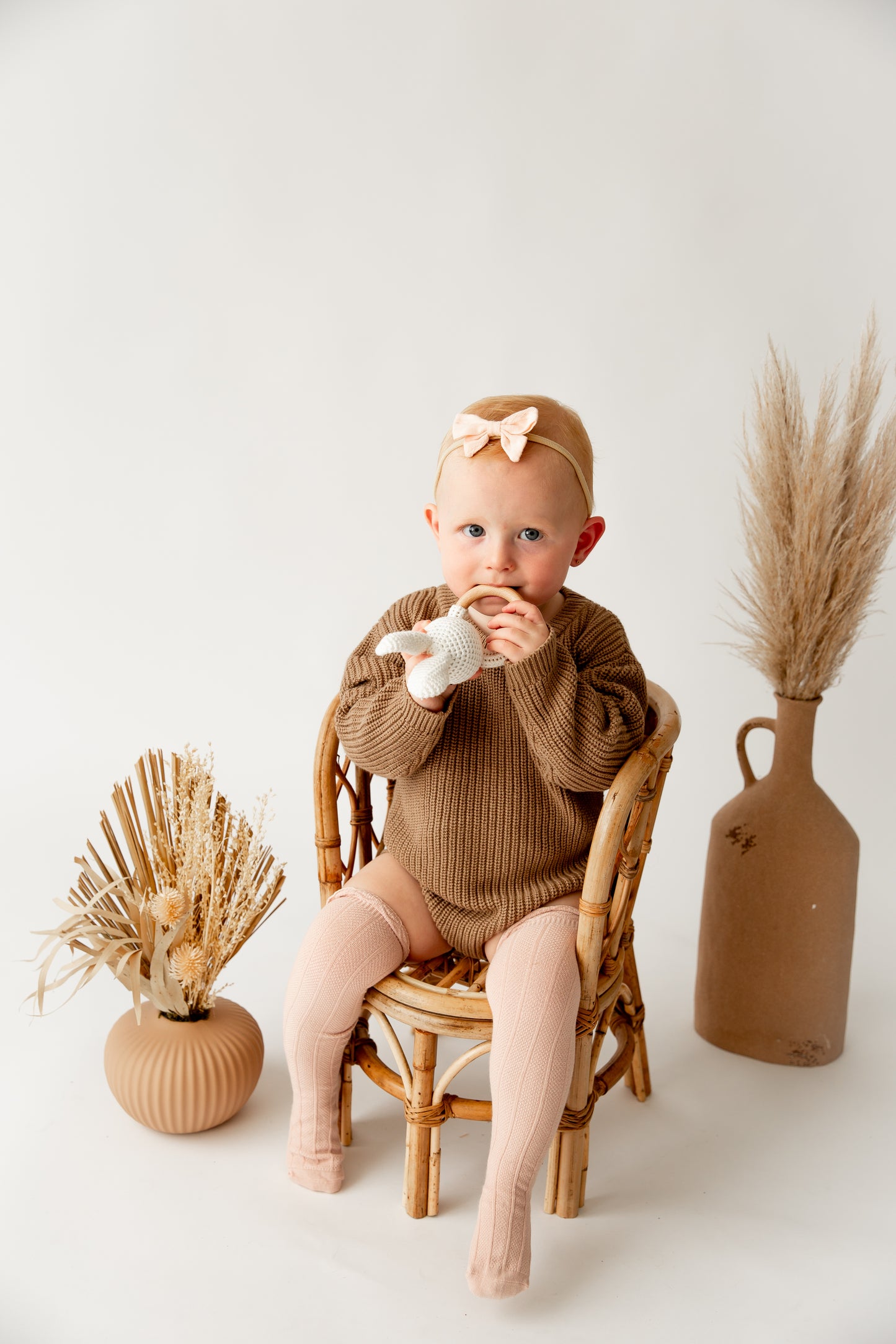 mocha woolly onesie